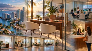 Florida private office, ready for growth