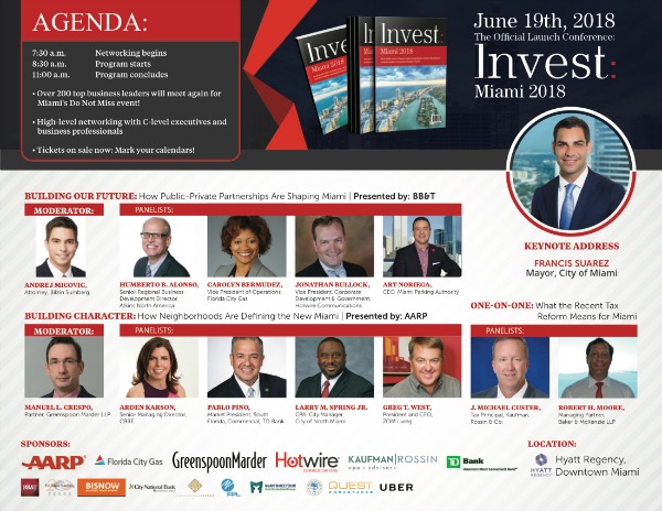 Quest Workspaces Sponsors Invest: Miami Launch Conference!